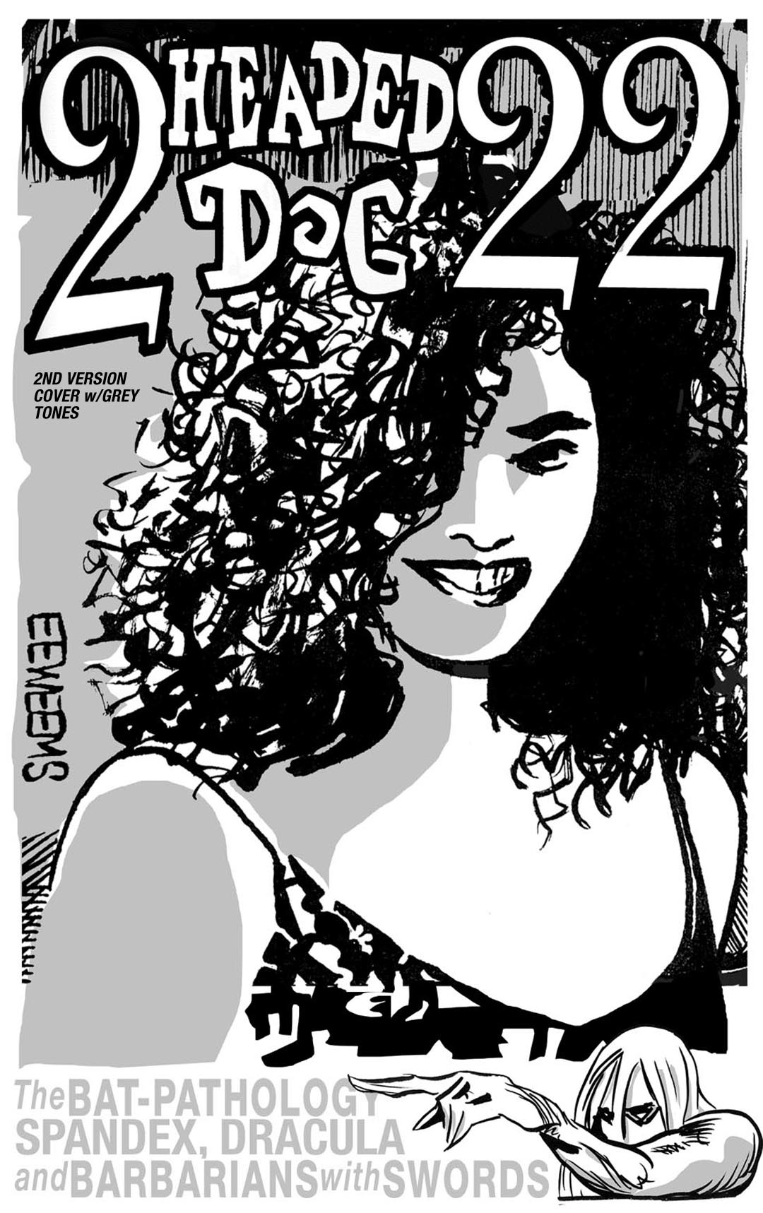 2 Headed Dog 22 - Cover Grey Style