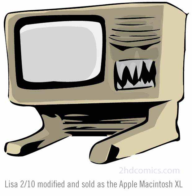 Apple Lisa 2 Macintosh XL Computer Apple Lisa 2 Macintosh XL Computer