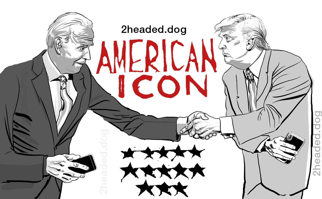 Trump and Biden 